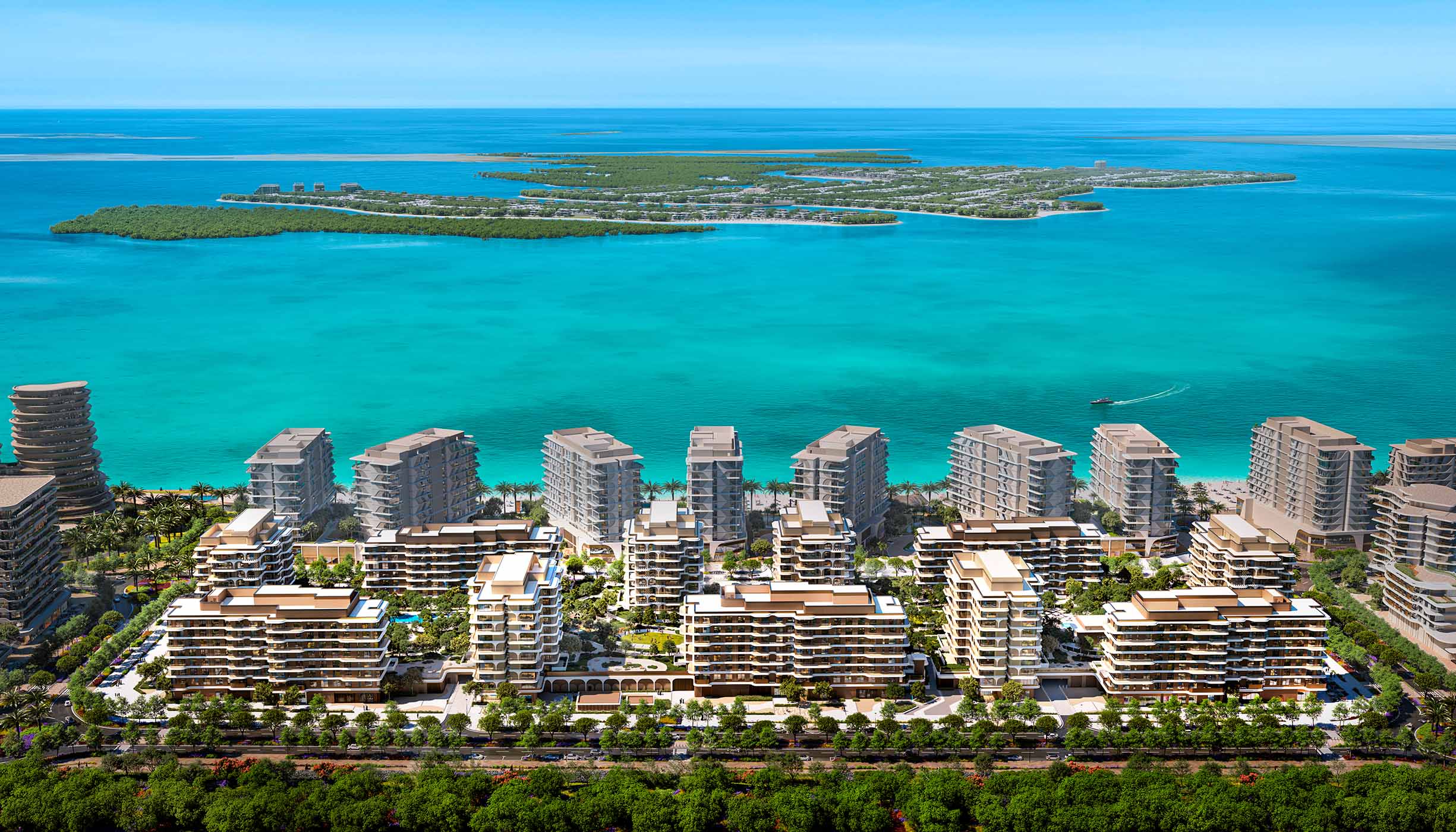 Fahid Island Abu Dhabi — waterfront master community